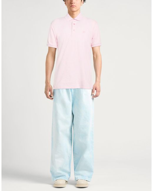 Etro Pink Polo Shirt Cotton for men