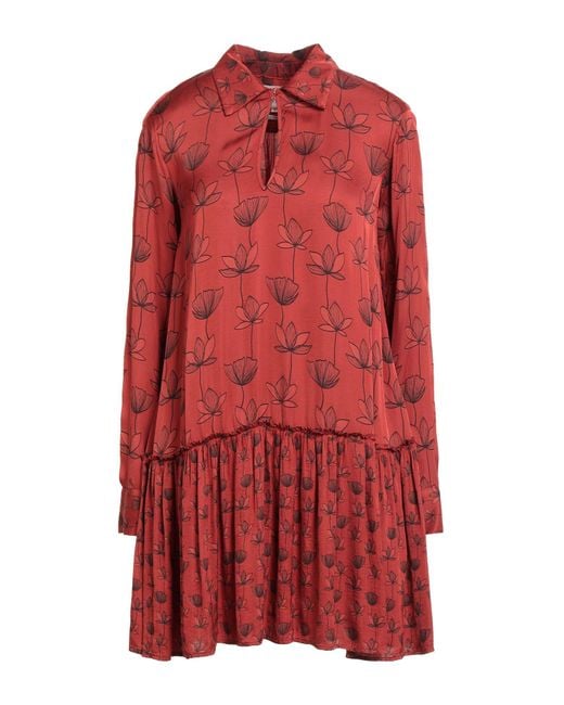 ALESSIA SANTI Red Mini Dress