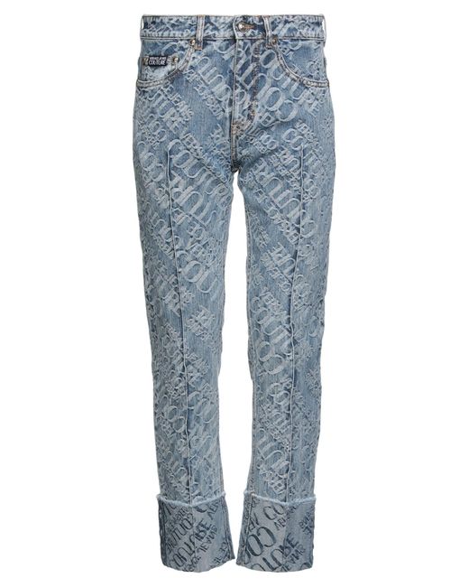 Versace Jeans Blue Denim Trousers for men