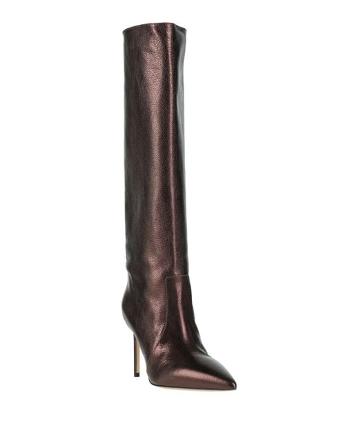 Bettina Vermillon Brown Boot