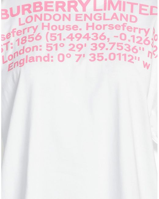 Camiseta Burberry de color White