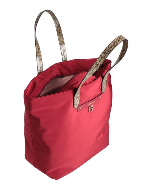 Borbonese Red Handbag