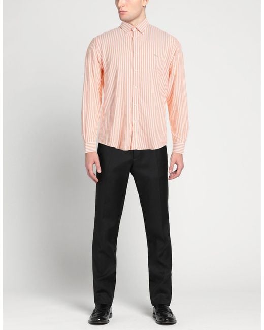 Harmont & Blaine Pink Shirt Cotton for men