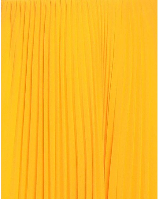 Patrizia Pepe Yellow Maxi Skirt