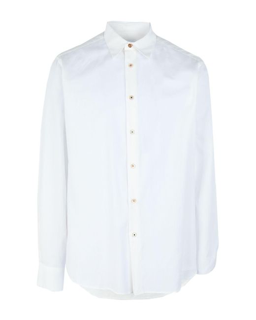 Paul Smith Shirt in White for Men - Lyst