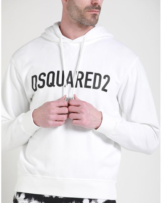 DSquared² White Sweatshirt for men