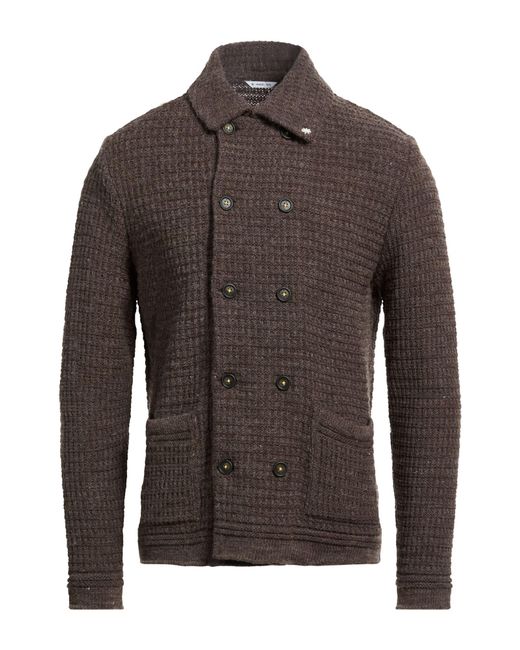 Manuel Ritz Brown Cardigans for men