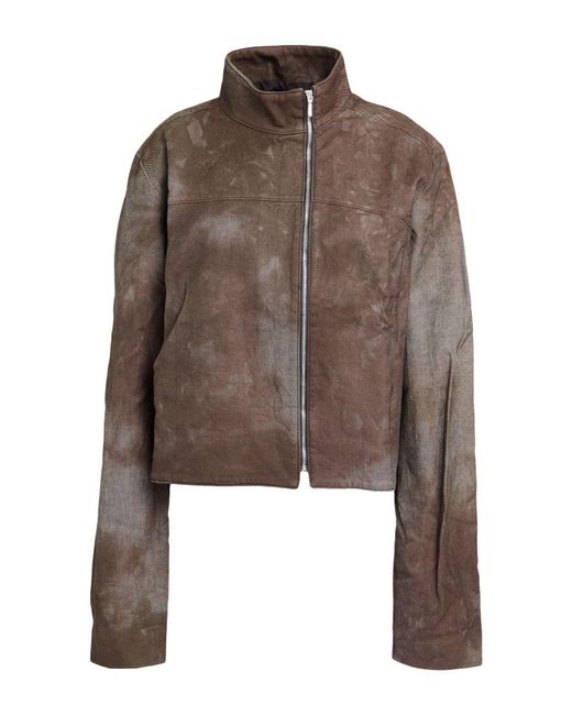 rusfrcade Brown Denim Outerwear