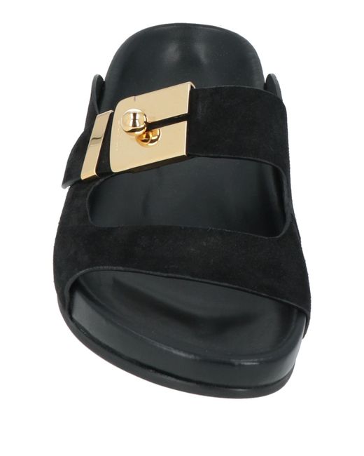 Lanvin Black Sandals