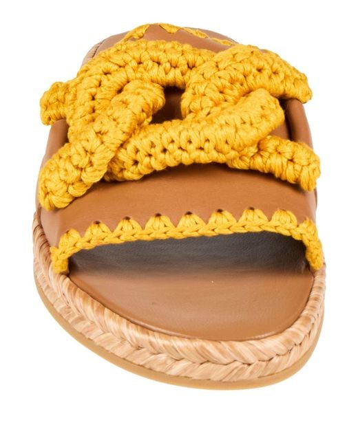 Tod's Metallic Espadrilles