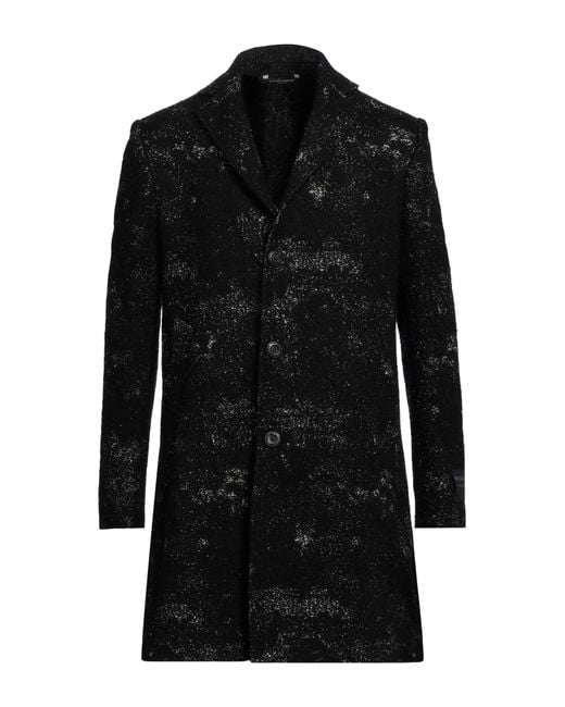 Abrigo Messagerie de hombre de color Black