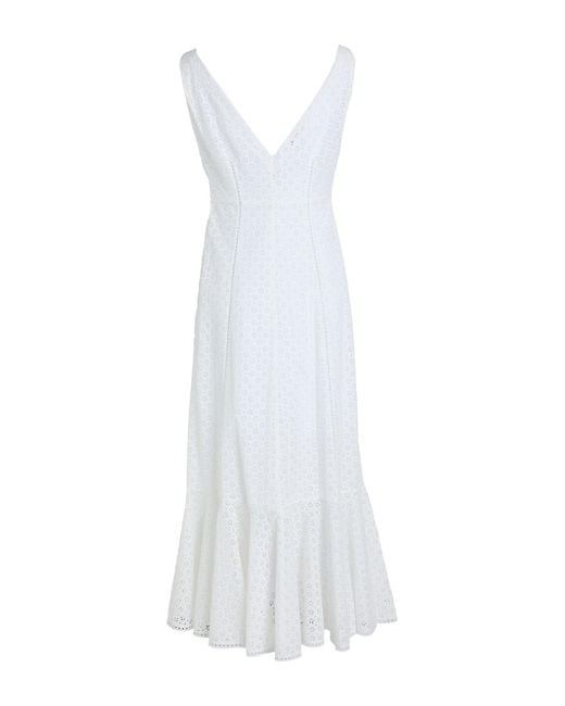 Philosophy Di Lorenzo Serafini White Midi Dress