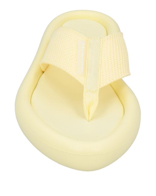 Stella McCartney Yellow Toe Post Sandals