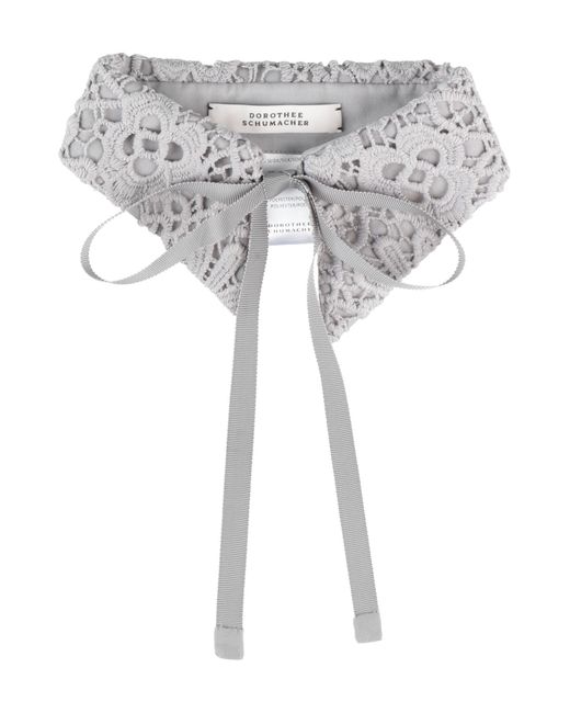 Dorothee Schumacher Gray Scarf Silk