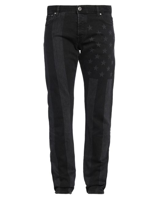 Victory Gate Black Jeans Cotton, Elastane for men
