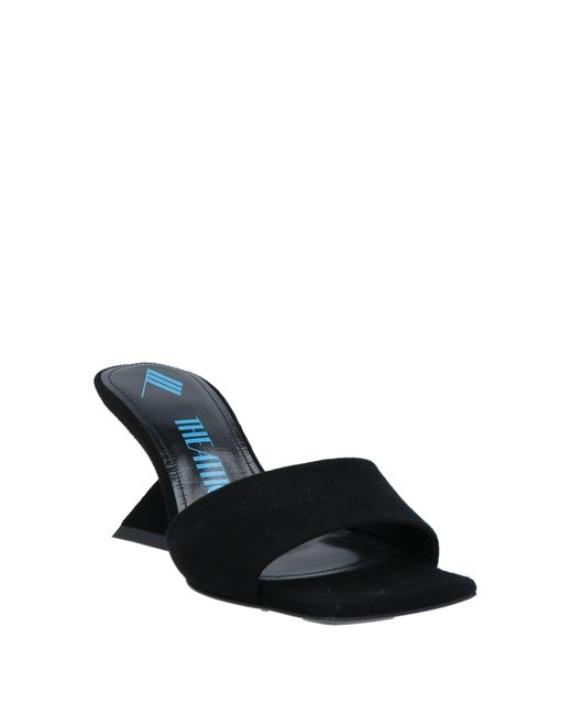 The Attico Black Sandals