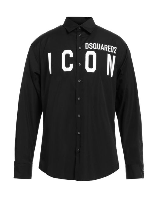 Camicia di DSquared² in Black da Uomo