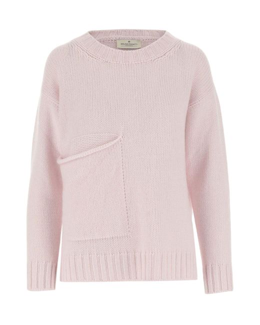 Pullover di Bruno Manetti in Pink