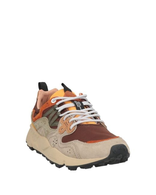 Flower Mountain Brown Trainers