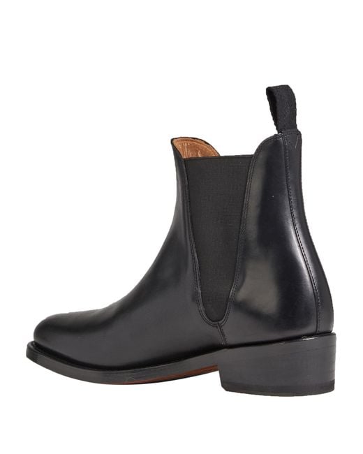 GRENSON Black Ankle Boots