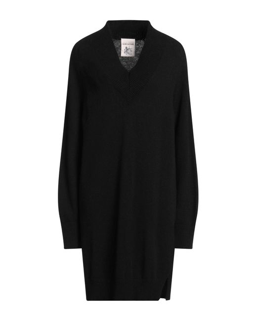 Semicouture Black Sweater Wool, Polyamide