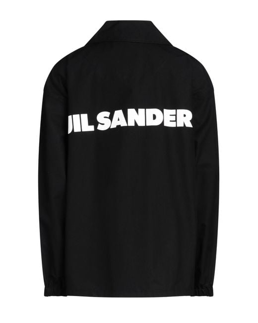 Jil Sander Black Jacket Cotton