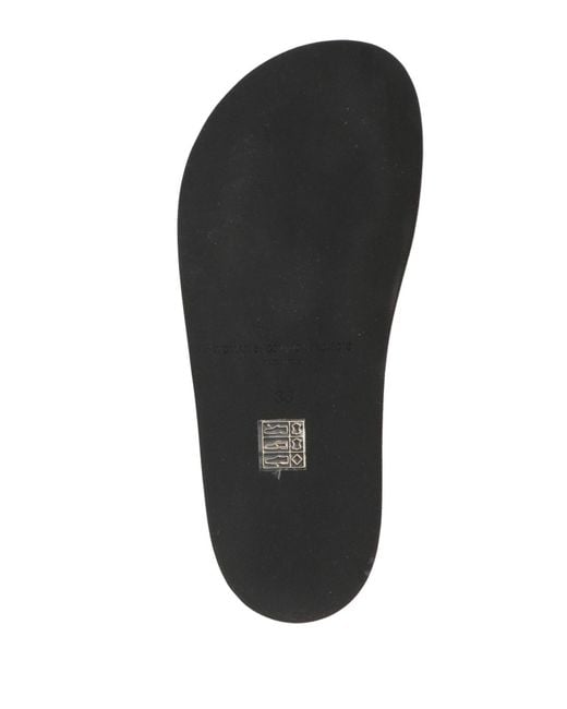 Common Projects Black Mules & Clogs