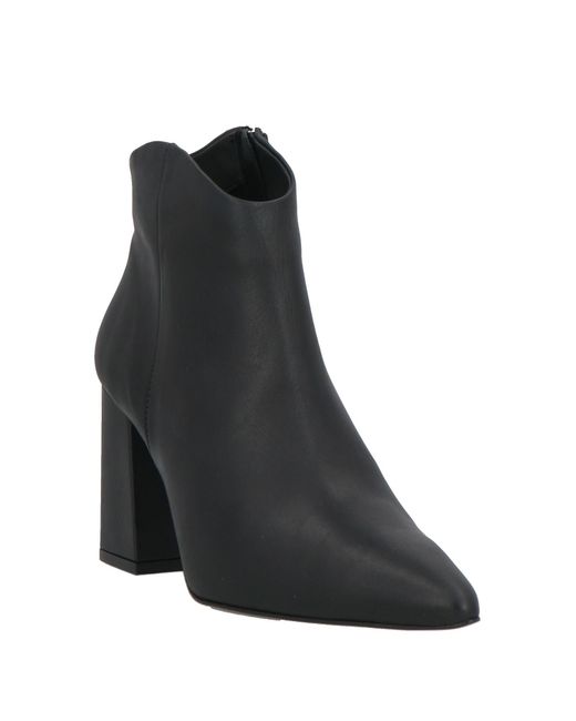 Bruno Premi Black Ankle Boots Leather