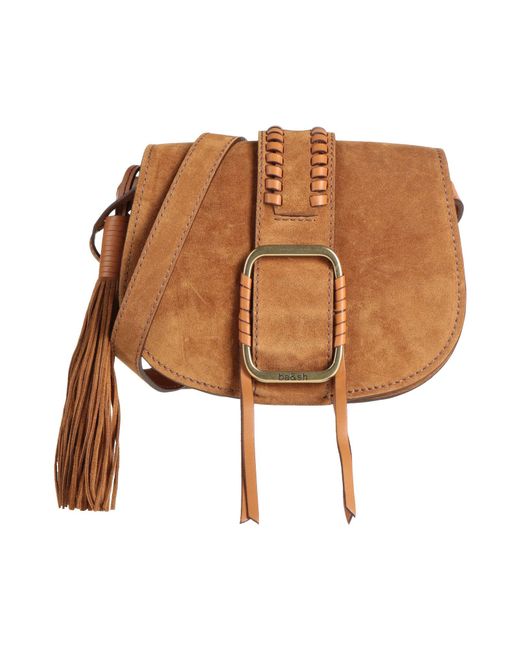 Ba&sh Brown Cross-Body Bag