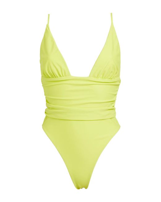 Amen Yellow One-piece Swimsuit