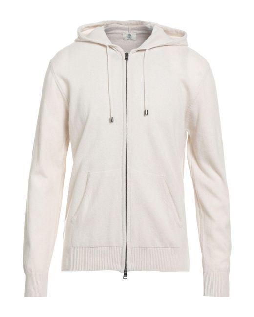 Luigi Borrelli Napoli White Cardigan for men