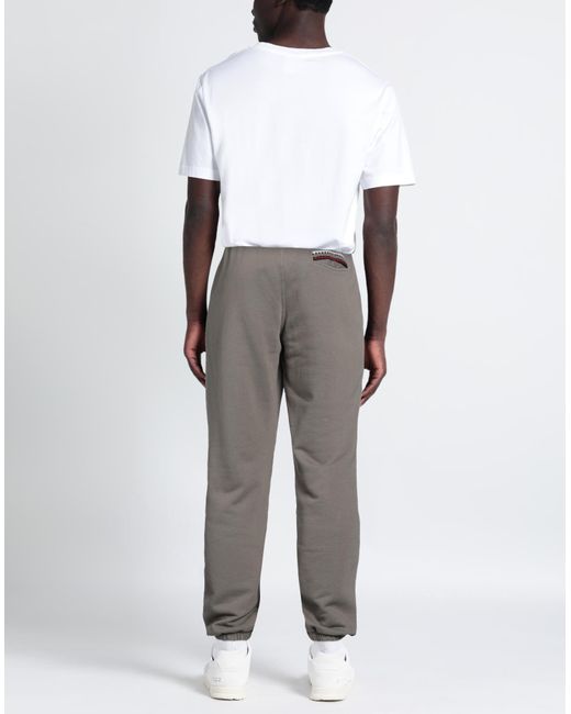 Marcelo Burlon Gray Trouser for men