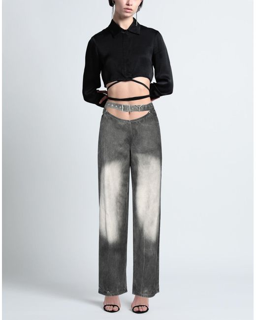Pantaloni Jeans di Y. Project in Gray