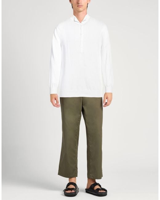 Pullover di Lardini in White da Uomo