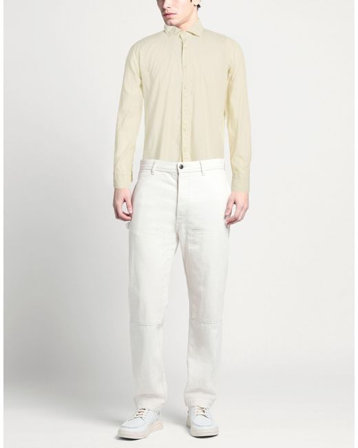 Tintoria Mattei 954 White Shirt Cotton for men