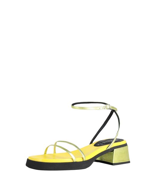 E8 By Miista Yellow Sandals