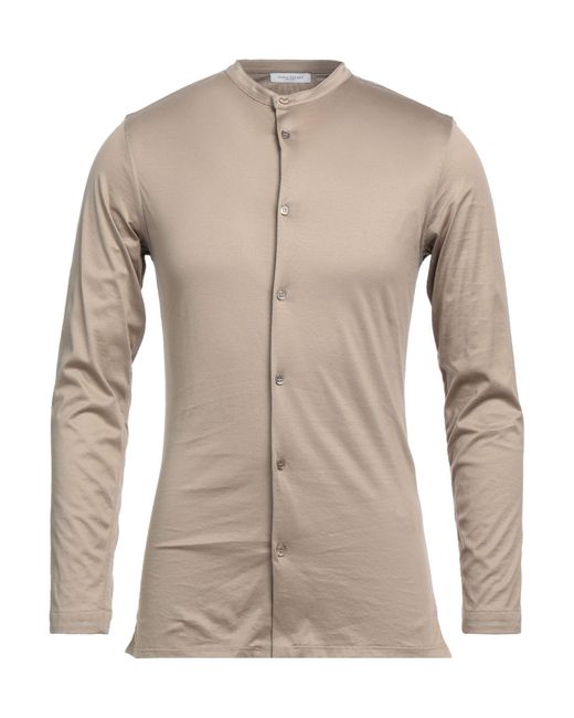 Paolo Pecora Brown Shirt for men