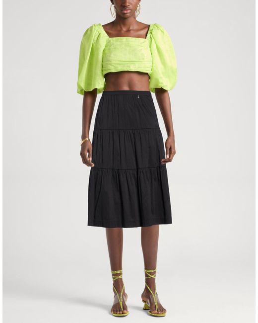 Patrizia Pepe Blue Midi Skirts