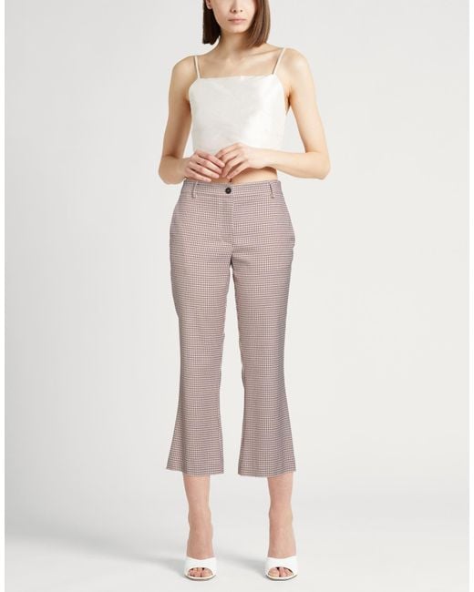Jucca Gray Pants Cotton, Virgin Wool, Polyamide, Elastane
