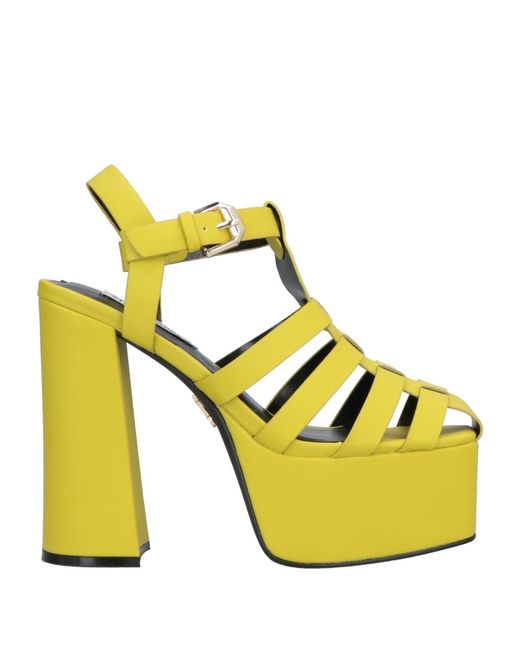 Steve Madden Yellow Sandals