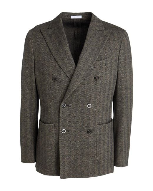 Boglioli Black Blazer for men