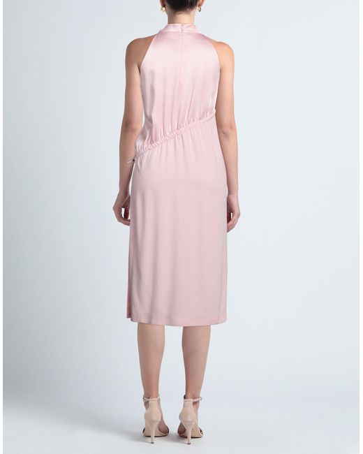 Boutique Moschino Pink Midi-Kleid