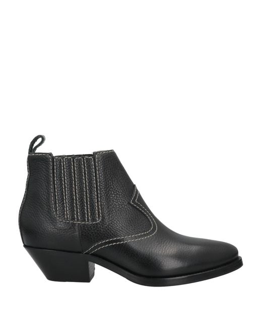 P.A.R.O.S.H. Black Ankle Boots