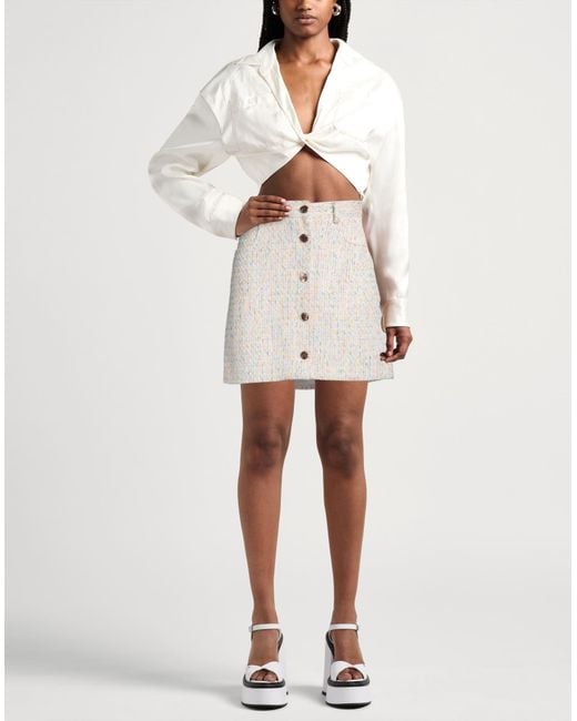 MSGM White Minirock