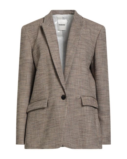 Sandro Brown Blazer