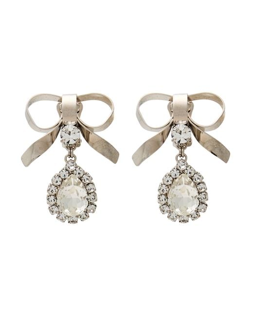 Alessandra Rich Metallic Ohrring