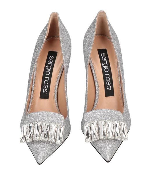 Sergio Rossi White Pumps