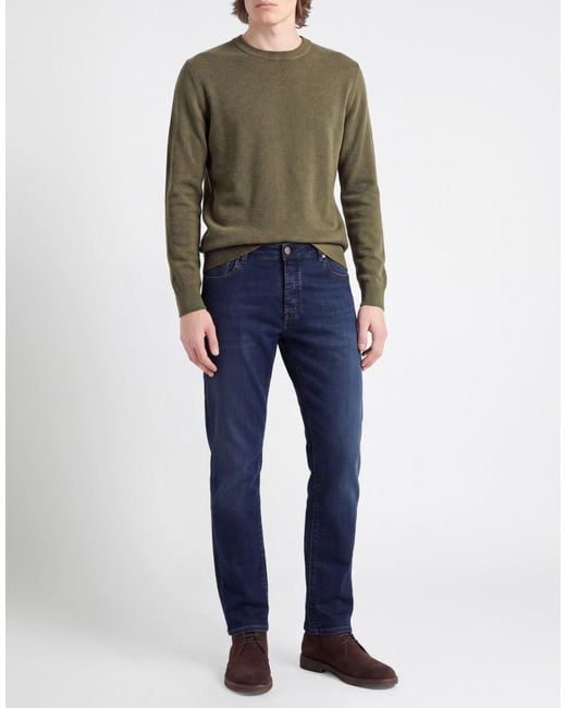 Moorer Blue Jeans Cotton, Polyester, Elastane for men