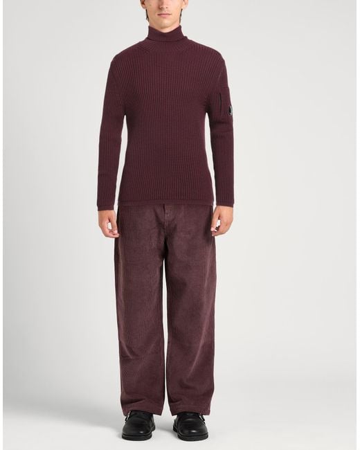 C P Company Red Turtleneck for men