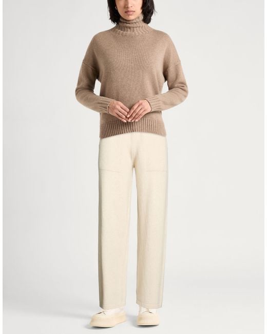 Moorer Natural Pants Wool, Cashmere